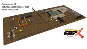 Sacramento GEICO EnduroCross Track Map Revealed
