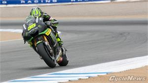 MotoGP: Cal Crutchlow Leads Foggy Laguna Seca
