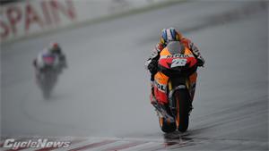 Pedrosa Wins Wet, Red-Flagged Malaysian Grand Prix