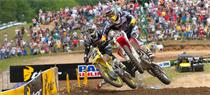 Reed Wins First Moto at High Point