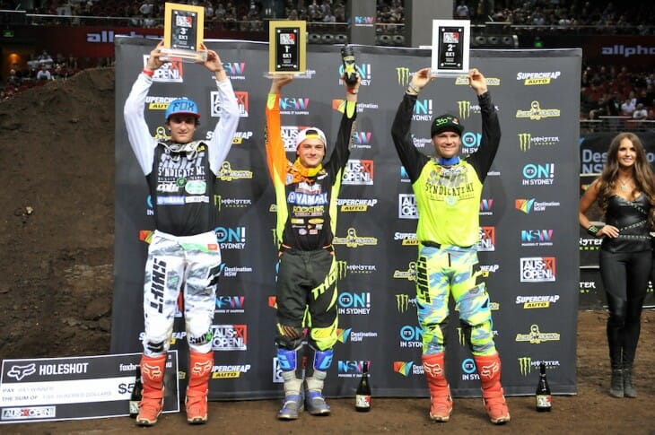 AUS-X Podium