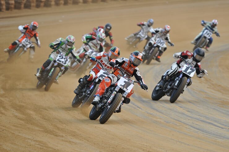 Mees leads the way at the Du Quoin Mile.
