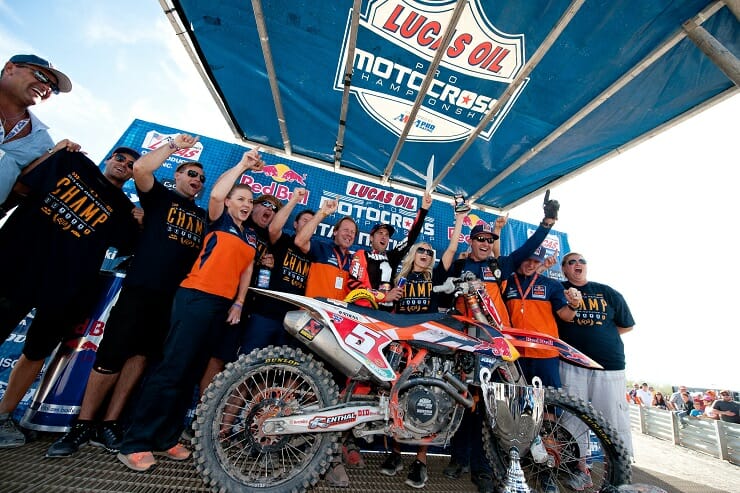 Dungey says he can’t win championships without a championship team.