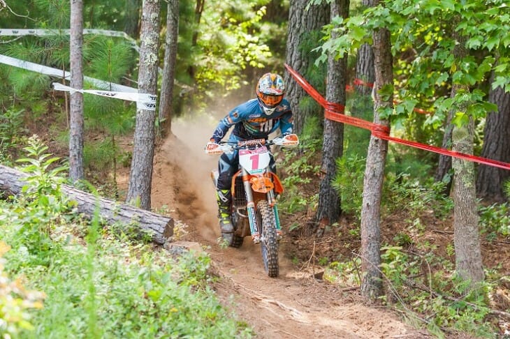 Russell also won the title in the fledgling Full Gas Sprint Enduro Championship.