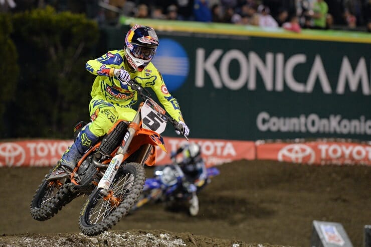 You can never count out Ryan Dungey. He is one of the most consistent riders on the circuit.
