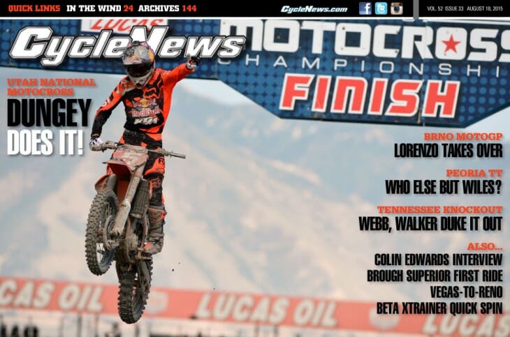 Cycle News Cover 2015 08-18 Issue 33