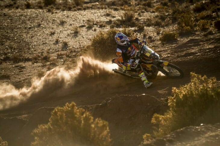 Toby Price Dakar Rally Stage 8 Red Bull KTM