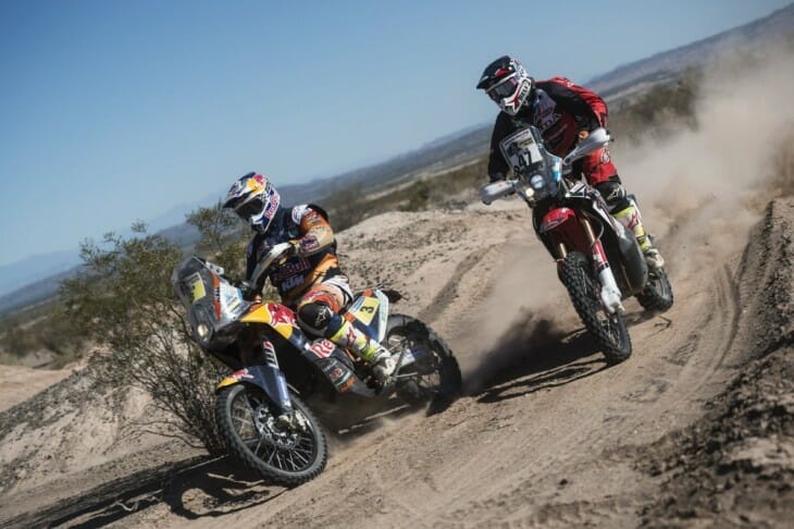 Toby Price Red Bull KTM Dakar Rally Stage 12 Kevin Benavides 