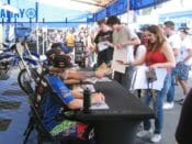 Yamaha autograph signing