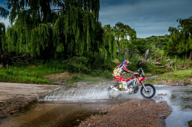 Joan Barreda HRC Honda Dakar 2016