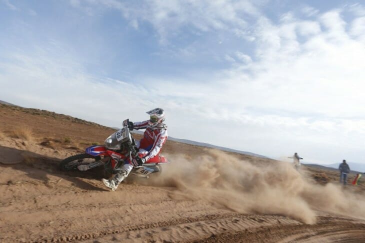 Ricky Brabec HRC Honda Dakar Rally 2016