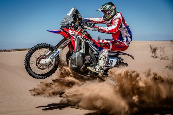 Ricky Brabec Dakar Rally Stage 10 Honda HRC