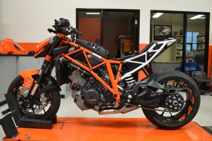 Project Pikes Peak KTM 1290 Super Duke R The Build Begins Cycle News