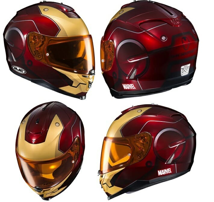 HJC Lineup of Marvel Helmets Cycle News