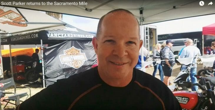 Scott Parker returns to the Sacramento Mile
