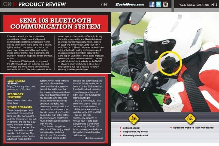 Sena 10S Bluetooth Communication System