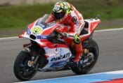 andrea iannone in fp2 at assen - 2016