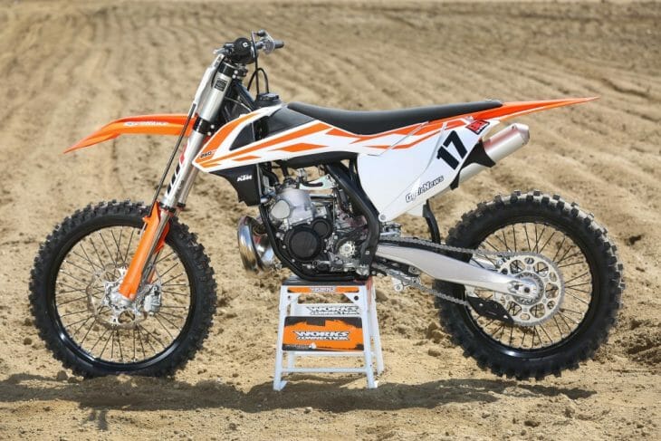 2017 KTM 250 SX two-stroke