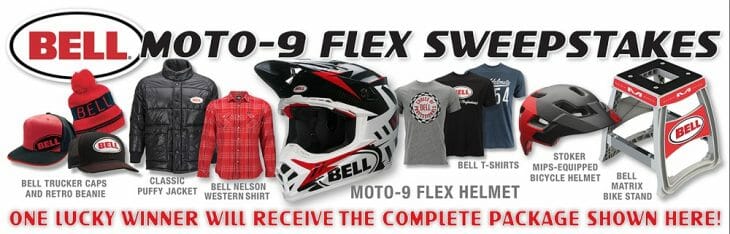 Bell Helmets' Moto-9 Flex Sweepstakes