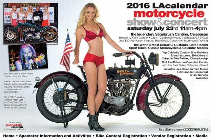 Calendar Motorcycle Show