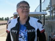 Two-time AMA Superbike Champion Wes Cooley honored.