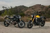 Yamaha XSR900 vs. Ducati Monster 821