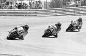 Colin Edwards, Kenny Roberts, Jr. and Chris D’Aluisio in Superprestigio 1992 at Jarama