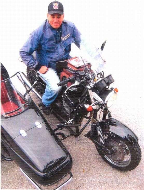 Doug Bingham was a racer and builder of sidecars
