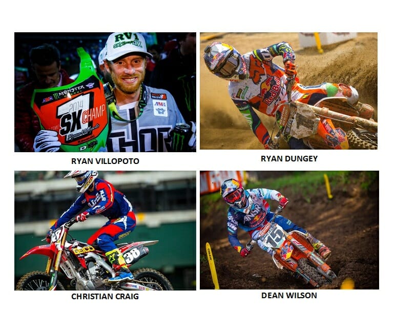 Mobius 2016 Team Riders