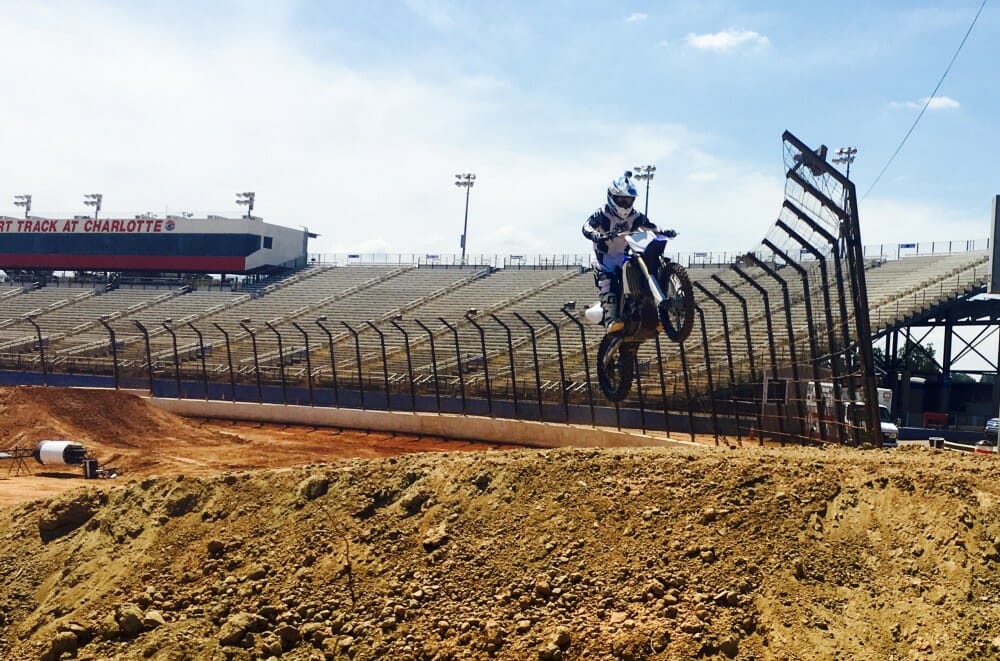 NASCAR's Riggs Kicks Up Dirt in High-Flying MXGP Test - Cycle News
