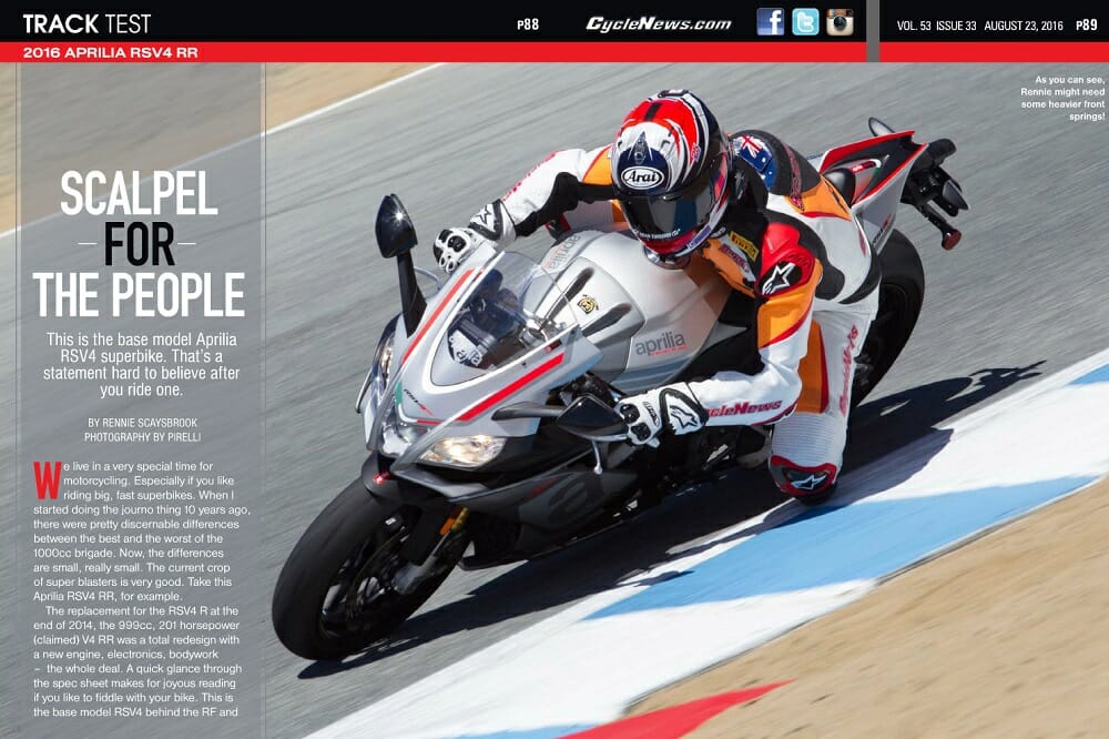 Aprilia RSV4 RR
