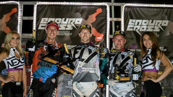 Sioux Falls EnduroCross podium