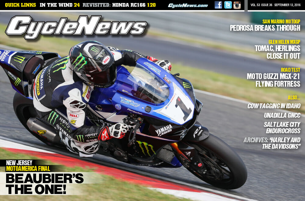 Cycle News Magazine #36: MotoAmerica Final, San Marino MotoGP, Glen Helen MXGP...