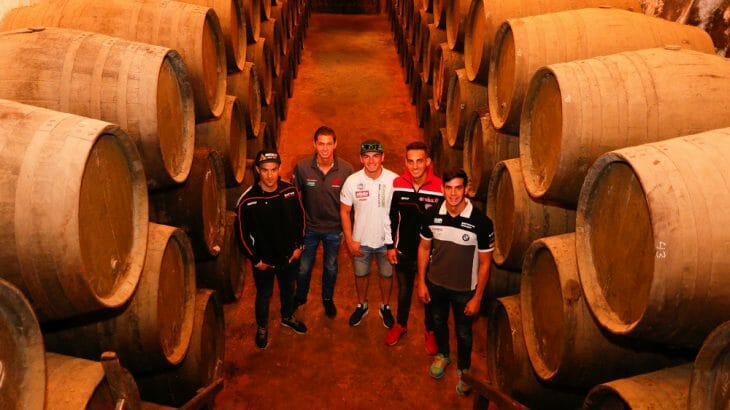 WorldSBK Riders experience authentic Andalusia