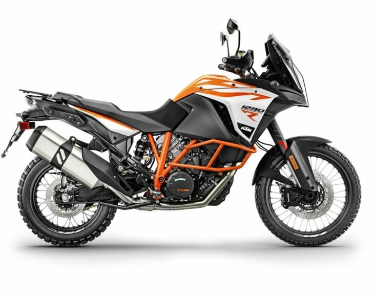 The KTM 1290 R is a great example of an Adventure Motorcycle. 