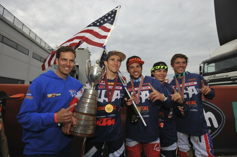 ISDE Victory Long Time Coming For Team USA Cycle News