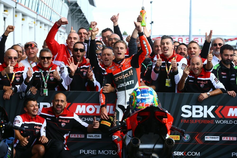 Chaz Davies Doubles Up In France WorldSBK