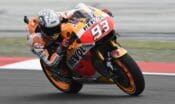 Marc Marquez was fastest Friday in Sepang.
