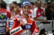 Andrea Dovizioso scored the pole for the Malaysian GP in Sepang