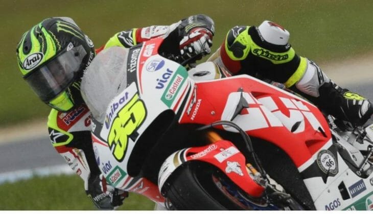 Cal Crutchlow was fastest Friday in MotoGP at Phillip Island