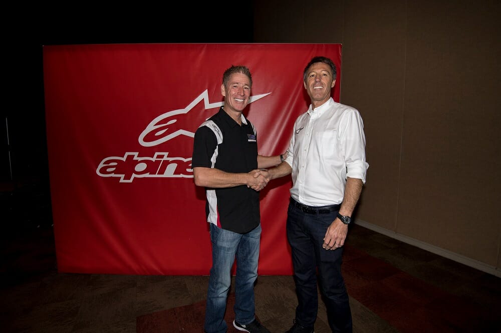 Craig Shoemaker, WPS President and CEO: Gabriele Mazzarolo, Alpinestars President and CEO.