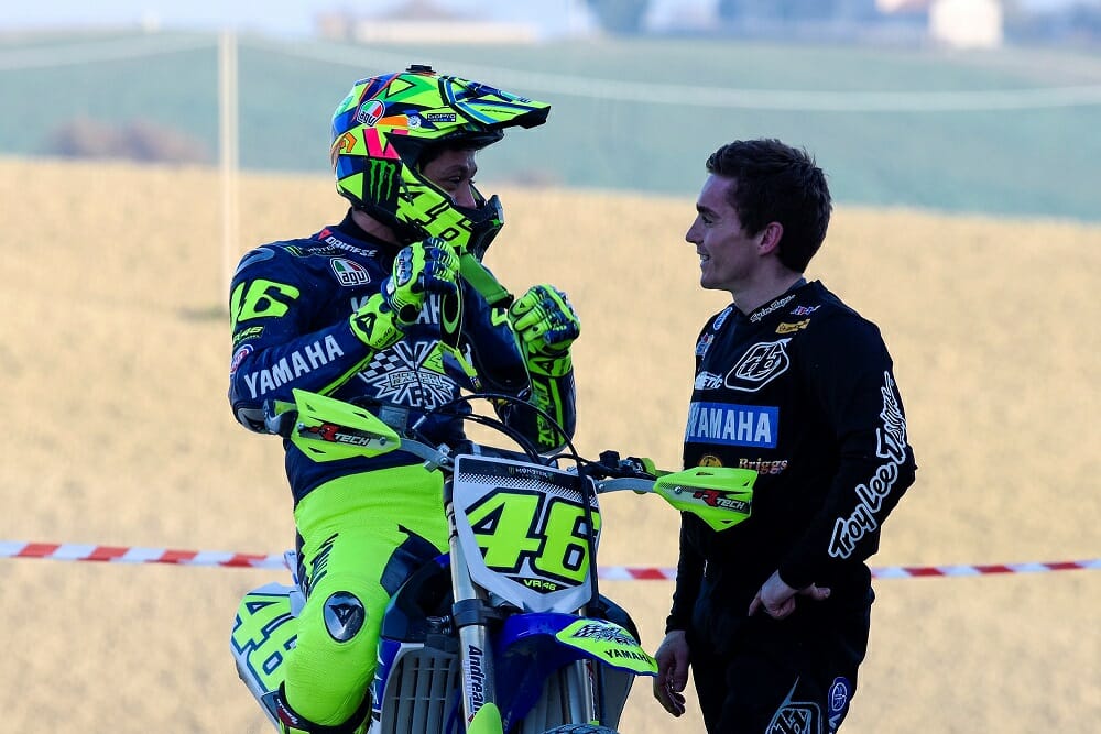 rossi dirt bike helmet