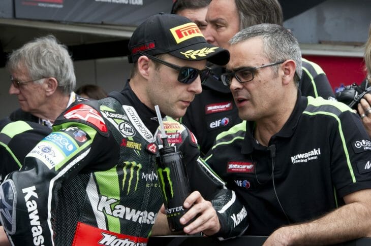 Pere Riba talks about the new Kawasaki ZX-10R. 