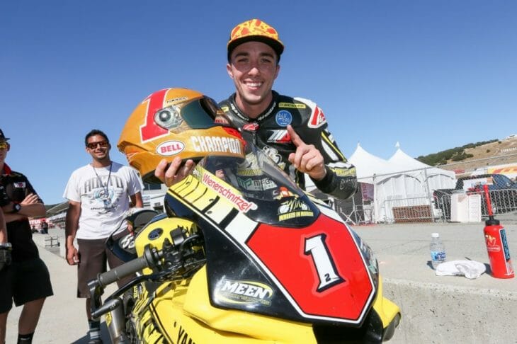 Josh Herrin with the number one