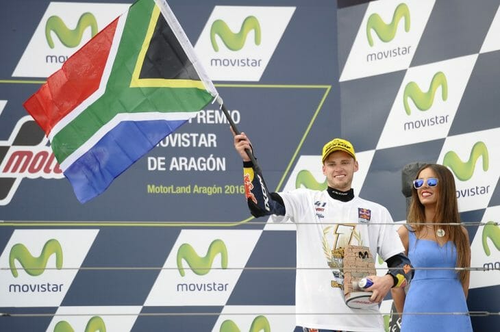 FIM Moto3 World Champion Brad Binder