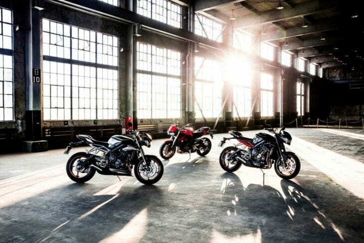 Street Triple line up Street Triple line up