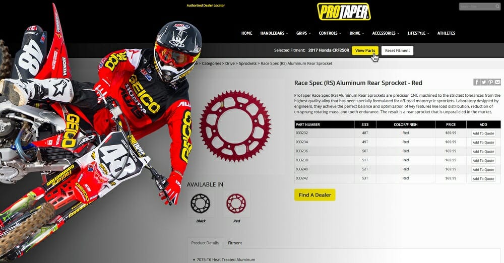 2017 ProTaper Launches New Website