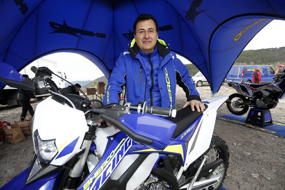 Sherco Founder Marc Teissier