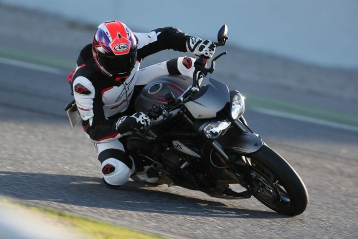 Triumph Street Triple RS track