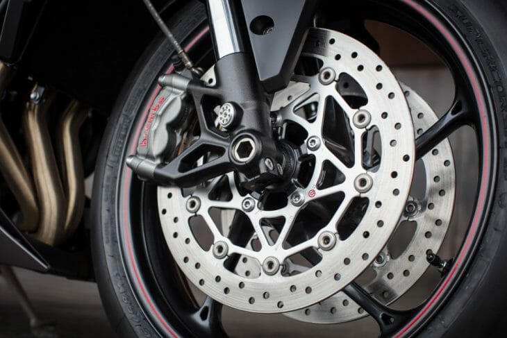Triumph Street Triple RS brakes
